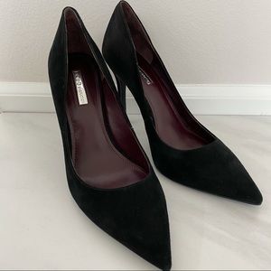 BCBGeneration Black Suede Pumps